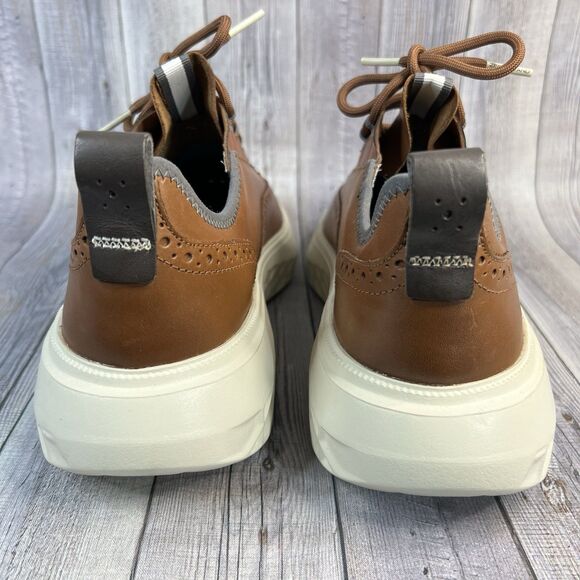 Cole Haan Zerogrand Work from Anywhere Oxford, Wingtip British Tan Men’s 9 W - Picture 4 of 11